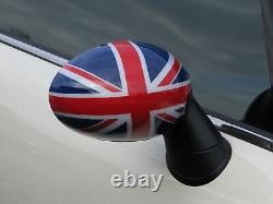Union Jack Mirrors Suitable for Mini One Cooper 11/2006 R55 R56 R57