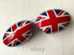 Union Jack Mirrors Suitable for Mini One Cooper 11/2006 R55 R56 R57