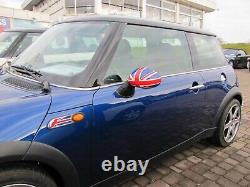'Union Jack Rearview Mirrors for Mini One Cooper R50 R53 2001-11/2006 R52 -03/2009'