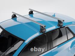 Universal Roof Bars for Mini One Cooper (F55) 5 Doors 2014-2018 Menabo Aluminium