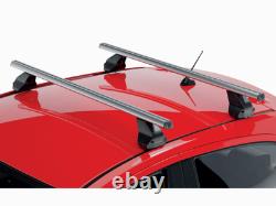 Universal Roof Bars for Mini One Cooper (F55) 5 Doors 2014-2018 Menabo Aluminium