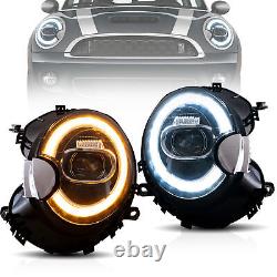 VLAND Completes LED Headlights for BMW Mini Cooper 2007-12 2013 R55 R56 R57 R58 R59
