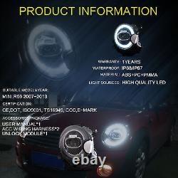 VLAND Completes LED Headlights for BMW Mini Cooper 2007-12 2013 R55 R56 R57 R58 R59