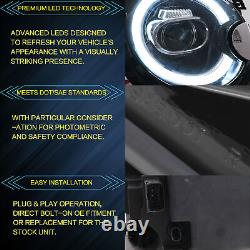 VLAND Completes LED Headlights for BMW Mini Cooper 2007-12 2013 R55 R56 R57 R58 R59