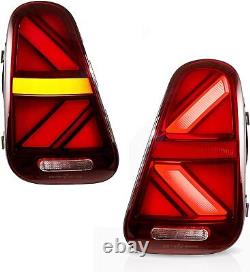 VLAND LED Red Rear Lights For BMW Mini R50 R52 R53 2001-06 With Sequential L+R