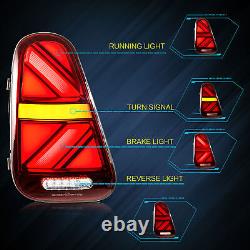 VLAND LED Red Rear Lights For BMW Mini R50 R52 R53 2001-06 With Sequential L+R