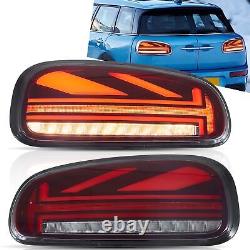 VLAND Red LED Tail Lights for Mini Cooper Clubman F54 N 2015-23 With Animation