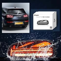 VLAND Red LED Tail Lights for Mini Cooper Clubman F54 N 2015-23 With Animation