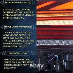 VLAND Red LED Tail Lights for Mini Cooper Clubman F54 N 2015-23 With Animation