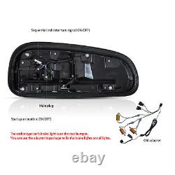 VLAND Red LED Tail Lights for Mini Cooper Clubman F54 N 2015-23 With Animation