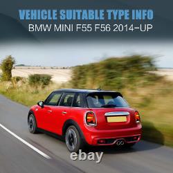 VLAND smoked LED taillights for BMW Mini Cooper F55-F57 2014-2019 sequential