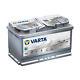 Varta F21 Dynamic Silver Agm 580 901 080 Car Battery 80ah Ready To