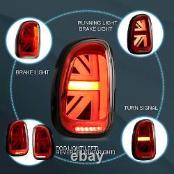 Vland Led Rear Lights For 10-16 Bmw Mini Countryman R60 Sequence Flashlight