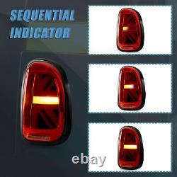 Vland Led Rear Lights For 10-16 Bmw Mini Countryman R60 Sequence Flashlight