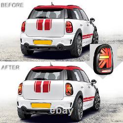 Vland Led Rear Lights Smoked For 2010-2016 Bmw Mini Countryman R60 Withclignants