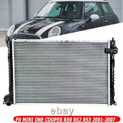 26mm Radiateur Pour MINI ONE / COOPER RADIATOR R50 R52 R53 01-2007 02 2003