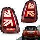 2 Feux Arriere Led Pour Mini Cooper R56 R57 De 11/2006 A 12/2013