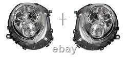 2x Phare Avant Droit Gauche Électrique Pour Mini Clubman (r55) 2007- Clubvan R55