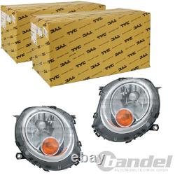 2x TYC H4 Phares Li + Re Avec Lwr Convient pour Mini One Cooper R55 R56 R57
