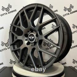 4 Jantes en Alliage Compatible Mini Compatriote 2017 Clubman Cooper One 18