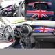 Aménagement Intérieur Union Jack Color Compatible Pour Mini One Cooper F56 F55 4