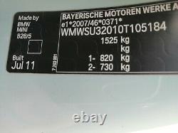 BMW Mini Cooper One S R55 R56 R57 conducteur côté droit porte Shell Bleu-B28/5 -07-14
