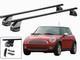Barres Portatout Pour Mini One Cooper (r50-r56) 3 Portes 2001-2013 Menabo Noires