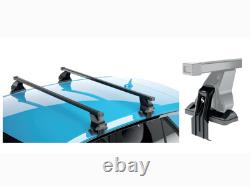 Barres Portatout Pour Mini One Cooper (R50-R56) 3 Portes 2001-2013 Menabo Noires