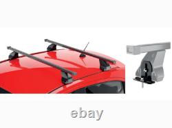 Barres Portatout Pour Mini One Cooper (R50-R56) 3 Portes 2001-2013 Menabo Noires