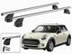 Barres Porte-tout Pour Mini One Cooper (f55) 3 Portes 2014-2018 Menabo Aluminium