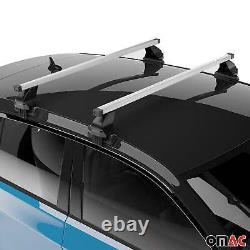 Barres de toit transversales pour Mini One Cooper 2014-2018 Acier Argent