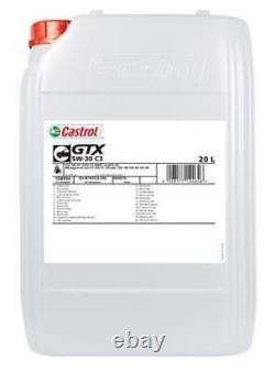 CASTROL GTX Huile moteur 5W-30 20L pour VW Golf IV Schrägheck (1J1) POLO (9N)
