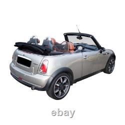 Coupe vent Filet anti-remous compatible avec Mini Cooper Cabrio R52 2004-2008