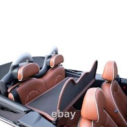Coupe vent Filet anti-remous compatible avec Mini Cooper Cabrio R52 2004-2008
