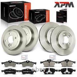 Disque de Frein+Plaquettes de Frein Avant Arrière pour Mini R50 R53 Cooper One