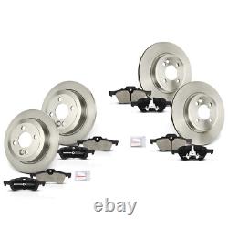 Disque de Frein+Plaquettes de Frein Avant Arrière pour Mini R50 R53 Cooper One