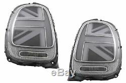 Feux arrière pour MINI ONE F55 F56 F57 3D 5D Cabriolet 14-18 JCW Design Argent
