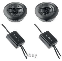Focal Set 6 Haut Parleur Pour Mini One Cooper R50-R53 et Cabrio Brkt Ant Voiture