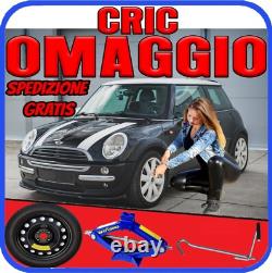 Galette de Secours 4Fori Mesure Roue 15 Pour Mini One Cooper R50 Avec Set Cric