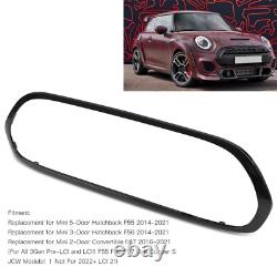 Garniture Calandre Noir Brillant Pour Mini F55 F56 F57 One Cooper S JCW 14-21