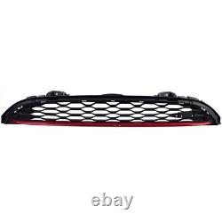 Grille Sport Nid D'Abeille Avec Bande Rouge pour Mini One COOPER S F55 F56