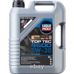 Inspection Set Liqui Moly Top Tec 4600 5W-30 7L Pour MINI Mini One Cooper S