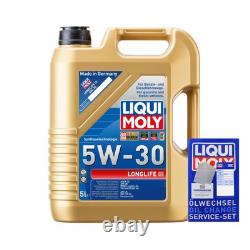 KAMOKA Inspection Set Liqui Moly LONGLIFE 3 5W-30 5L Pour MINI Mini One Cooper