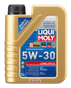 KAMOKA Inspection Set Liqui Moly LONGLIFE 3 5W-30 6L Pour MINI Mini One Cooper