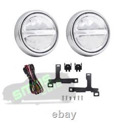 LED Projecteurs Feux F55, F56, F57 Mini One / Cooper/S / Jcw Jusqu'À 2021 Chrome