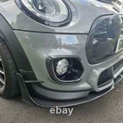 MINI COOPER S Jcw F55 F56 F57 Véritable Carbone Fibre Avant Bague Séparateur