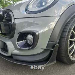MINI COOPER S Jcw F55 F56 F57 Véritable Carbone Fibre Avant Bague Séparateur