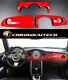 Mk1 Mini Cooper/s / One Jcw R50 R52 R53 Brillant Rouge Tableau Housse Pour Rhd