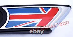 MK2 Mini Cooper/S / One R55 R56 R57 R58 R59 Union Jack Côté Chrome Lampe Hublots