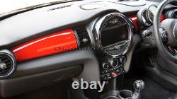 MK3 Mini Cooper / S/One / Jcw F55 F56 F57 Rouge Bord Panneau Couverture Pour LHD